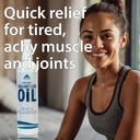 Spray per olio di magnesio Anderson per sollievo e rilassamento | Bottiglia 12oz | Magnesio ionico Topico | Promuove il rilassamento, il sollievo dalle gomme muscolari | Made in the USA