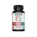 Zhou Methyl B12 - Methyl B-12 Supplemento per le donne e gli uomini, vitamina B12 5000 mcg, Vegan Friendly, energia cellulare e Nerve Function Support, Methylcobalamin - 60 Micro Lozenges