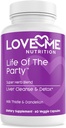 Integratori del fegato con cardo del latte, carciofo, radice del dente per gli uomini e le donne | Boost Immune System Relief | Support Healthy Liver Function and Detoxification | Non-GMO 60 Cap