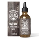 Viking Revolution Unscented Beard olio per gli uomini - Natural Mens Beard olio con olio di Argan e Jojoba olio - Beard Softener, rinforza e idrata - Condizionatore di barba per gli uomini (senza profumo, 1 confezione)