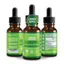 Gocce liquide della clorofilla Premium - Clorofilla liquida 100% naturale e senza glutine - Non OGM, 118 Serve