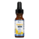 Vitamina D3 per bambini - Gocce di vitamina D per bambini, Vitamina liquida per bambini D, 400 IU per il servizio, Supporta lo sviluppo sano del cervello - 0.43 fl oz