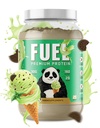 Bio Labs sotterranei Panda Fuel Premium Protein Whey, Collage idrolizzato,Casein,Probiotici, Enzimi, Keto Friendly, Rilasciare il tempo, 25 Serve (2.5 Pound, Mint Chocolate Ice Cream)