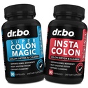 Pulitore Colon Detox Supplemento capsule - 15 giorni Colon Cleanse Pills & Probiotic Natural Herbal Cleansing - Daily Bowel Movimento Supplementi per Intestinal Stomach Bloating Digestive Gut Support