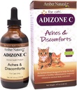 Amber NaturalZ Adizone C Integratore a base di erbe per gatti | Supporta la risposta sana infiammatoria, Discomfort occasionale e la funzione comune normale | Aiuto naturale per le feline attive e invecchiate