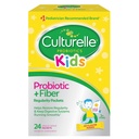 Culturelle Kids Probiotic + Fiber Packets (Ages 3+) - 24 Count - Digestive Health & Immune Support - Aiuta a ripristinare la regolarità (Packaging può variare)