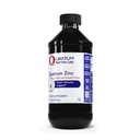 Gocce di supplemento di zinco liquido dei laboratori di nutrizione quantistica - Zinc Sulfate Tincture per adulti, 25 mg per porzione, Funzione metabolica e supporto immunitario - Bottiglia di 8 Fl Oz