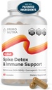Spike Detox Integratore con Nattokinase Branded (NSK-SD), Bromelain, Curcumina Branded 500mg (Curcugen), e Idrogeno Molecolare - Potente Protein Cleanse Estera