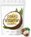 2-in-1 Vitamina D3 K2 Supplemento Softgel, 10000 IU VIT D3 + 200 MCG Vitamina K2 (180 Pcs)