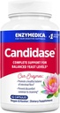 Enzymedica, Candidase, Enzimi Digestivi per il supporto detergente Gentle, Gut Health & Digestion, 42 Count