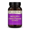 Dr. Mercola Quercetin & Pterostilbene Advanced - Supporta Respiratory & Immune Health - 500 mg Quercetin - High-Bioavailability Formula - Non-GMO, Gluten-Free & Soy Free - 60 capsule (30 Servings)