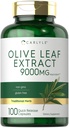 Carlyle Olive Leaf Extract Capsules | 9000mg | 100 Count | Non OGM, Gluten Free | High Potency Supplement