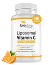 Vitamina C Liposomica, Sistema immunitario sano, Supporta la salute del cuore, Livello di energia potenziato, Proprietà antiossidanti, 1400mg Per Servings, 180 capsule