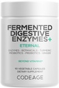 Supplemento 3 mesi di alimentazione - 14 enzimi digestivi, probiotici, prebiotici, botanici fermentati, enzimi multi pancreatici piantati - 1 capsula al giorno - 90 capsule