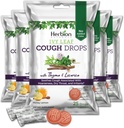 HERBION Naturals Ivy Leaf Cough Gocce con timo e liquirizia, miele limone aroma, soothes tosse, per adulti e bambini oltre 6 anni, 125 Conte, Confezione da 5