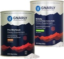 Gnarly Nutrition Preworkout Mango (14.82oz) BCAAs Lime Limo (10.58oz)