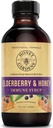 Miele Giardini Apiari Elderberry Syrup - Apitherapy Raw Honey - Propolis and Elderberries - Tosse - 4 oz