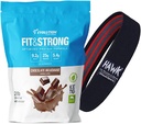 Evoluzione Advance Nutrition Grass Fed 100% Whey Protein, 2 Pounds + Resistance Band – Polvere proteica pura con BCAA, assorbimento rapido e digestione rapida per il recupero ottimale del muscolo (Chocolate)
