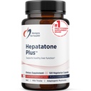 Progetti per il supporto del fegato di salute - Hepatatone Plus con cardo del latte, NAC, Schisandra - Estratto di funghi per la pulizia + supporto immunitario - Integratore di disintossicazione del fegato per gli uomini + le donne (120 capsule)