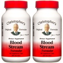 Formula originale del flusso sanguigno di Christopher Formulas - Integratori della circolazione sanguigna - Supporta l'elasticità della vena, Clean & Pure Bloodstream - Confezione di 2