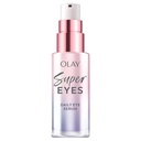 Olay Super Eye Serum - Vitamina C, Caffeina, Niacinamide, Amino Peptide, Aloe Vera - Brightens Dark Circles, Antirughe, Anti-invecchiamento, Brightening, Smooths Fine Lines, Firming, Idratazione, 0.45 Oz