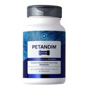 Vitamine di cane Petandim (30 compresse masticabili), Antiossidanti riducono lo stress ossidativo, supplemento congiunto per cani, supplemento di pelle e cappotto, Omega-3 & collagene per cani, pollo + aroma di pancetta