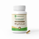 MigReLax - Doctor Formulated Migraine Relief Supplements - Sleep & Relax Support with Valerian, Lemon Balm, Passion Flower, Hops - Integratore di emicrania per le donne e gli uomini - Migraine Headache Support