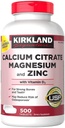 Citrato di calcio di Kirkland 500mg (500 compresse)