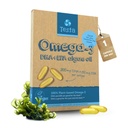 Testa Omega-3 Supplemento - Vegan basato Omega 3 DHA EPA capsule da alghe - Omega 3 acidi grassi - Supporta cuore, cervello e salute comune - plastica negativa, RTG e Kosher - due mesi di alimentazione