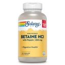 Solaray High Potency Betaine HCL con Pepsin - Integratore di acido cloridrico per la salute digestiva - con cloridrato di betaina e enzimi digestivi - Gut Health Support - Garanzia di 60 giorni, 275 VegCaps