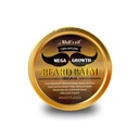 BIANCO MEGA GROWTH Beard Balm (Original Scent) | 2 fl.oz. | 100% naturale | senza sostanze chimiche per la cura del cuscinetto maschile | Taming, Styling & Softening
