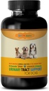 Supporto della vescica per cani - Dogs Supporto del tratto urinario - Mantenere la funzione di salute - CHEWABLE - uva Ursi per cani - - integratori di cani e vitamine - vitamine del cane e multivitaminici - 90 Trattamenti (1 Bottiglia)