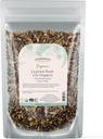 Radice di liquirizia secca biologica - Erbe per le miscele di tè di foglia alta, caramelle, & prodotti al forno, taglio e setacciato, Kosher certificato, Non-GMO - 4 once Pouch