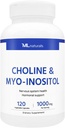 ML Naturals Choline & Myo-Inositol 120 capsule vegetali, NSF-Certified & cGMP-Compliant