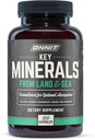 Minerali chiave Onnit: Calcio, Magnesio, Molibdeno e Supplemento Iodio (120ct)