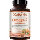 Pure Omega 7 acidi grassi 200 capsule 900mg olio di secchione del mare naturale, NON-OGM USA Made