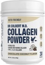 Dr. Colbert, MD Hydrolyzed Collagen Powder | Chocolate Coconut Flavor | by Divine Health | Tipo I, II, III Collagen | Support Healthy Hair, Skin, Nails and Joints | Keto Zone | 630g | 30 Servings