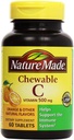Natura Made - Vitamina C 500 mg, 120 compresse masticabili (Twin Pack 2 x 60)