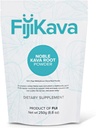 Polvere Kava istantanea di FijiKava 250g – Polvere di radice di Kava Premium con alto contenuto di Kavalactone – aiuto naturale per il rilassamento per la calma, il sollievo dallo stress e il sostegno al sonno – Easy-to-Mix