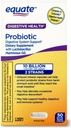 Supporto del sistema digestivo del supplemento equato probiotico - Supporto generale della salute digestivo - Minimizza la costipazione, diarrea, gas &amp; Bloating - Capsule di rilascio ritardate, 50 conte