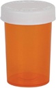 Pillola Ezy Dose, Medicina, Contenitore di Vitamina & Vial, 20 Dram Storage, Cap bambino-resistant (caso di 180)
