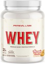 Primeval Labs Pure Whey Protein Concentrate | Muscle Growth & Recovery | Easy to Mix Formula | Mazapan | 20 Serve