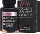 Bella Vérité. Complesso Probiotico e Prebiotico - Supporto Donna Digestivo & Salute Gut - 3,45 miliardi di CFU Lactobacillus Probiotici per pelle più chiara - Supplemento Probiotico giornaliero (30 capsule vegetariane)