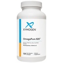 XYMOGEN OmegaPure 820 - International Fish Oil Standards (IFOS) Cinque stelle certificata Fish Oil - DHA EPA Omega-3 Supplemento per Cardiovascolare + supporto cognitivo (120 Small Softgels)