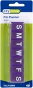 EZY DOSE Settimanale (7-giorno) Organizzatore di pillole, Daily Vitamin Planner, contenitore di medicina, caso per integratori e oli di pesce, scomparti medi, colori possono variare, Made in USA