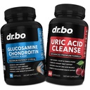 DR. BO Glucosamine Chondroitin Turmeric MSM - Uric Acid Cleanse Support Supplemento