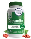 Capsanthin 40mg - Ultimate Eye Supplement | Healthy Vision Support & Blue Light Protection Dry Eye Relief as CapsiClear Derived from Capsicum Annuum | Pack of 30
