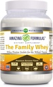 Stupefacenti formule La famiglia Whey Protein (Isolate) Polvere per la famiglia intera - 2 lbs - La maggior parte completa e più pura forma di proteine - Gluten Free (Banana)