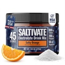 Zero Sugar Electrolyte Powder | Salty Orange Hydration (con Stevia)