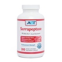 AST Enzymes Serrapeptase 80,000 SPU – 300 capsule vegetariane - Enzimi sistemici naturali Premium – Serrapeptase acid-resistant